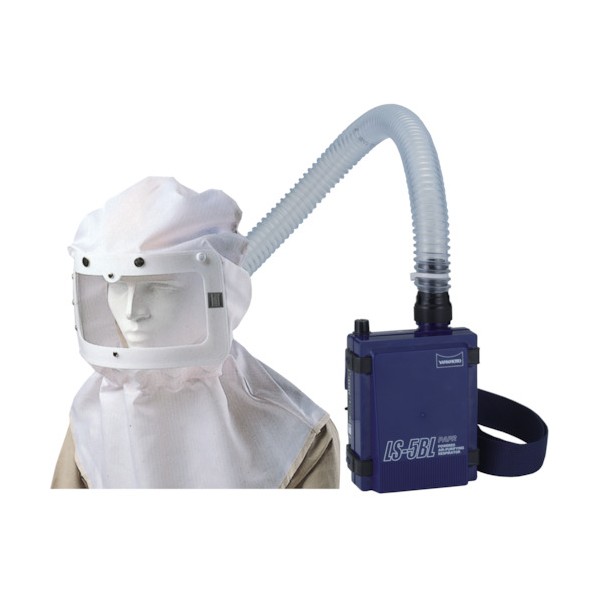 ※法人専用品※山本光学 電動ファン付呼吸用保護具 LS-355F MNZ 1｜DIY FACTORY ONLINE SHOP