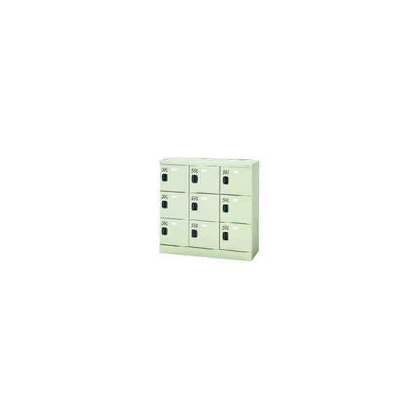 ※法人専用品※プラス 71090)多人数用ロッカー KL-L33 LGY 1点|DIY FACTORY ONLINE SHOP