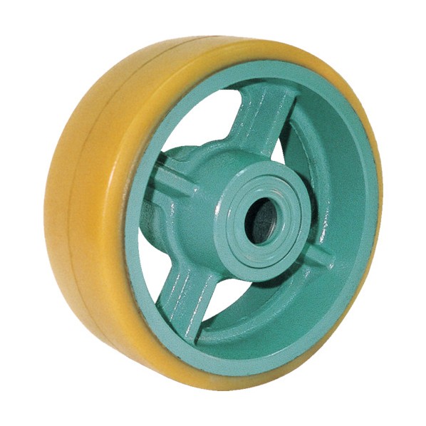 ヨドノ 鋳物重荷重用ウレタン車輪ベアリング入 UHB300X150 UHB300X150 1点