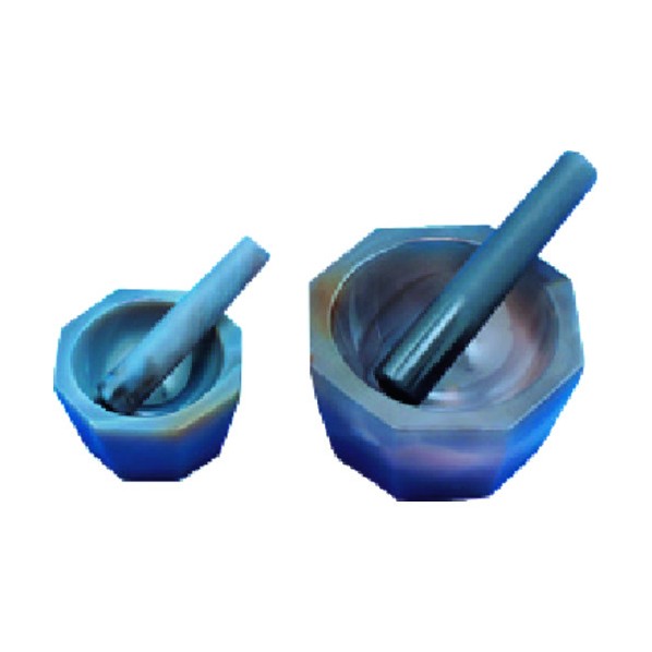 東京硝子器械 深型メノー乳鉢 90×75×33mm 575-54-36-54 1点