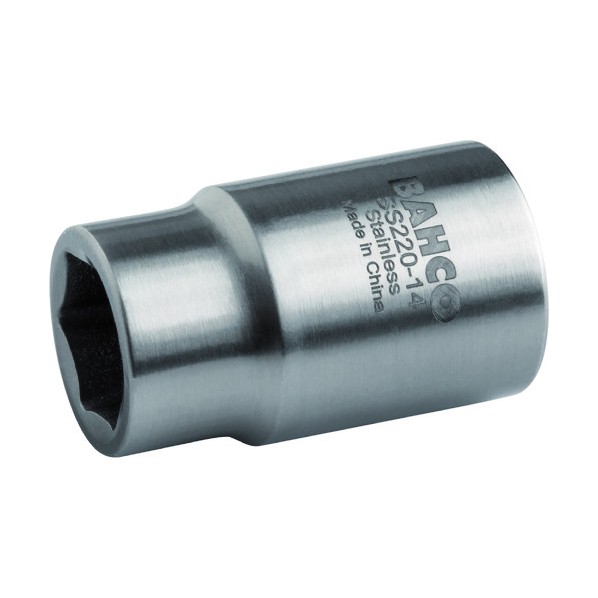 バーコ（BAHCO) BAHCO ステンレス製6角ソケット 差込角1/2インチ 24mm SS220-24 1点｜DIY FACTORY ONLINE SHOP