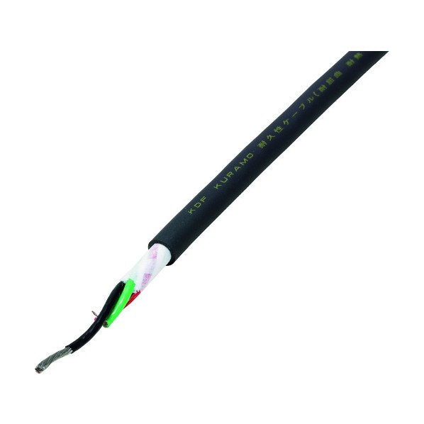 倉茂電気工 計装用人造人間有線テレビ KDF-L 100M KDF-L 3X0.2SQ-100 1点