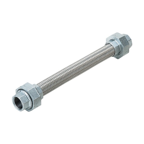 南国フレキ工業 ユニオンカラー式フレキユニオンＦＣＭＢ４０Ａ×８００Ｌ NK100-40-800 1