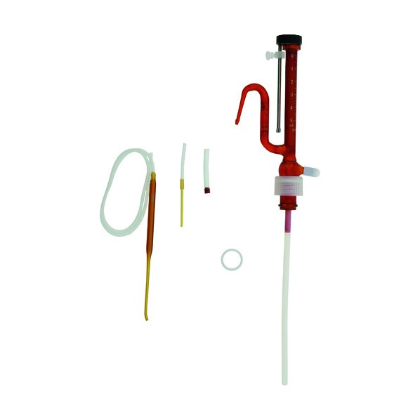 柴田科学 分注器 リビューレット 茶褐色 本体のみ 5mL 025120-51 1個|DIY FACTORY ONLINE SHOP