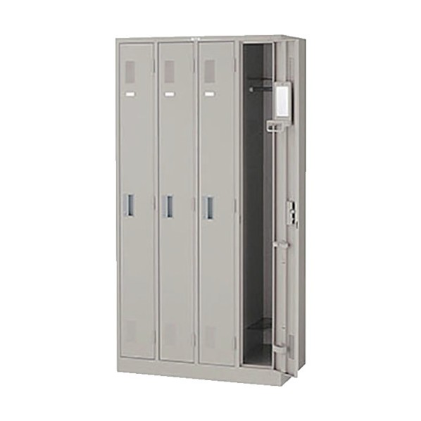 ※法人専用品※ナイキ 4人用ロッカー LK4JN-W 1点｜DIY FACTORY ONLINE SHOP