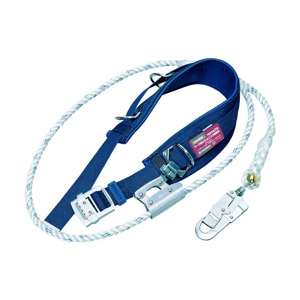 藤井電工 柱上作業用ポジショニング器具 25 x 48 x 100 cm 紺 WP-TD-27-BL2-M-BP 1本