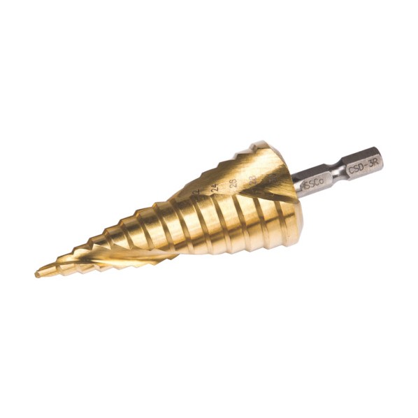ウイニングボア コバルトステップドリル4～30mmチタンコーティング CSD-3TR