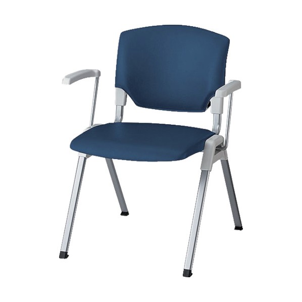 ※法人専用品※ナイキ 会議用チェアー E473F-3-BL 1点|DIY FACTORY ONLINE SHOP