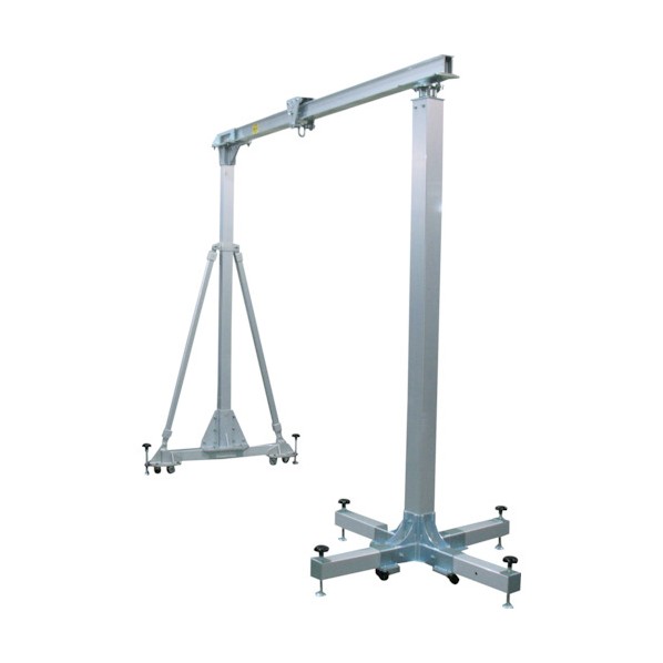 江崎機械工業 アルミ合金製門型クレーンFT型(旋回タイプ) 定格荷重500kg FT22-S30-LH-500 1点
