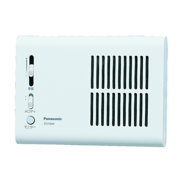 パナソニック メロディサイン(3種音AC100V) ホワイト EC730W｜DIY FACTORY ONLINE SHOP