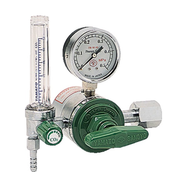 ヤマト ヒーター付調整器(炭酸用)YR－507F YR-507F-11-CO2