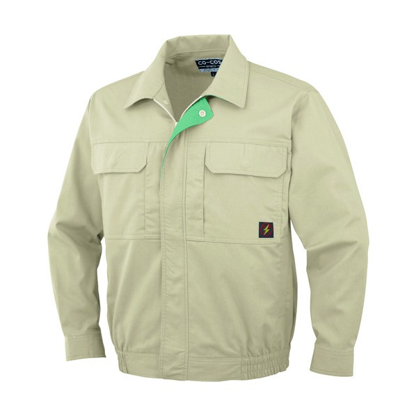 コーコス信岡 長袖ブルゾンP-5581 2 L ベージュL P-5581-2-L 1点 5,768円