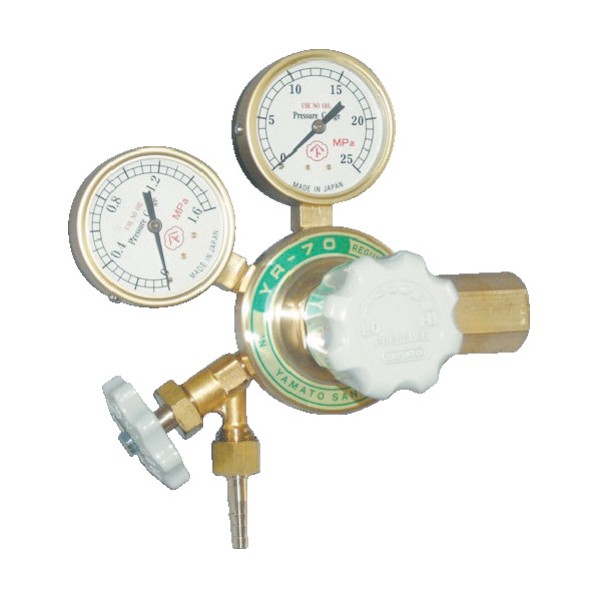 ヤマト 窒素ガス用調整器(汎用小型)YR−70V YR-70V-22-11HG03|DIY FACTORY ONLINE SHOP