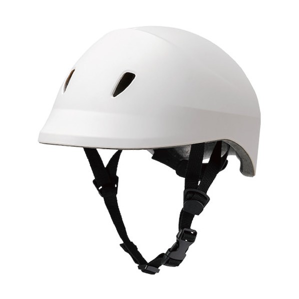 グリーンクロス 自転車用ヘルメット ドルフィン S/M ホワイト 6300039007 1個