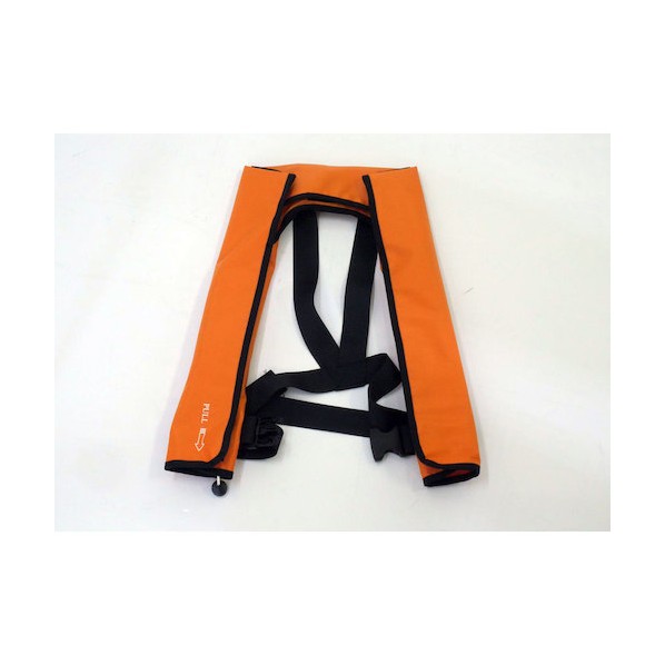 グリーンクロス 膨張式救命胴衣 NQV-Atn型 橙 6300004701 1着