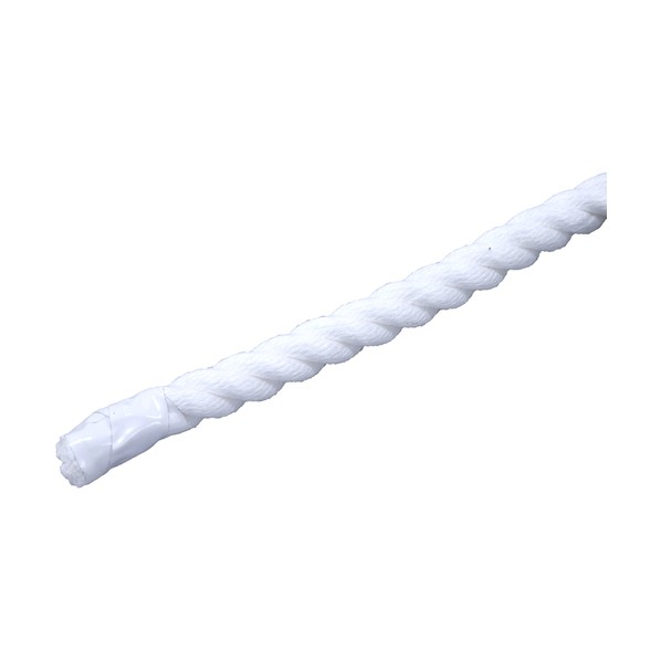 グリーンクロス クレモナSロープ 白 22mm 15m 6300042146 1巻