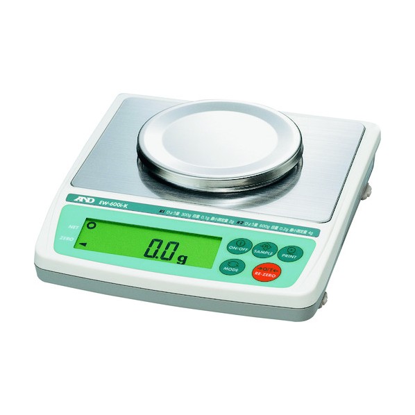 エー・アンド・ディ 検定付きパーソナル天びん EW600i-K 5区検定品 EW600I-K-05N00 1点｜DIY FACTORY ONLINE SHOP