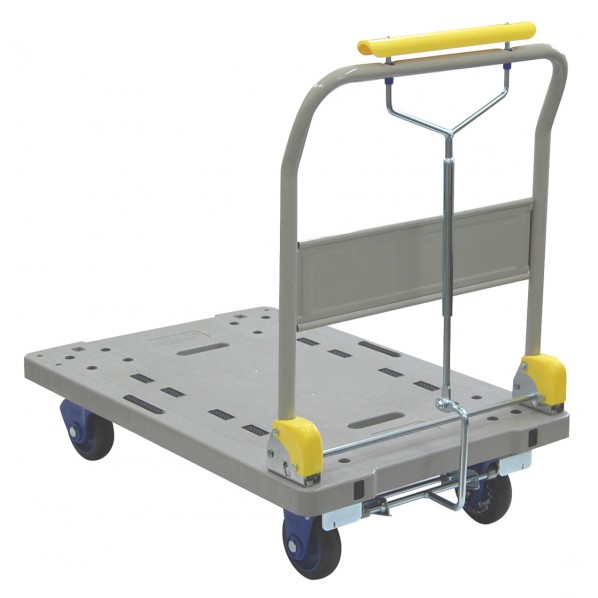 ※法人専用品※浅香工業 しずキャリー NP300DXL ハンドパーキングB付 グレー 1台|DIY FACTORY ONLINE SHOP