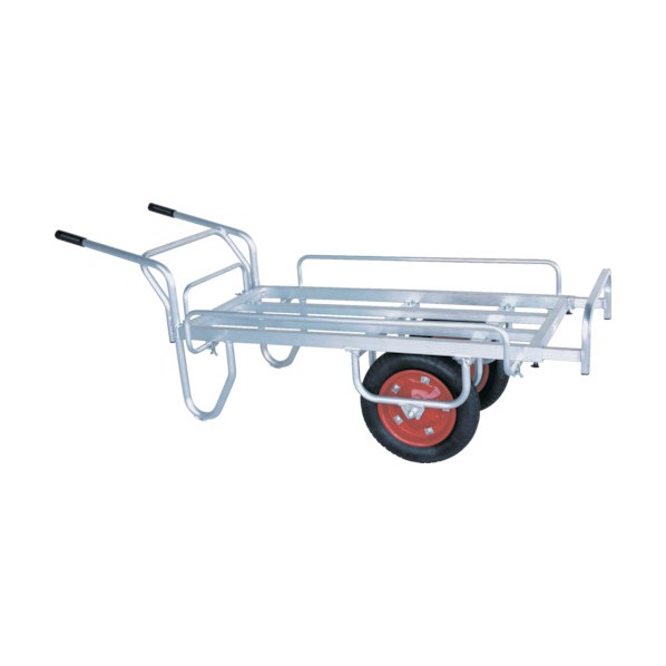 ※法人専用品※ハラックス コン助伸縮式サイドガード付平形2輪車(1輪車に付け替え可能タイプ) CN-65DWS 1点