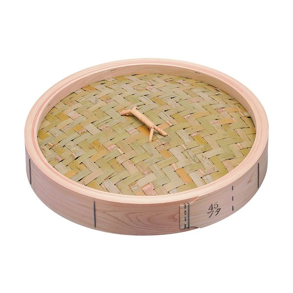 遠藤商事 桧 中華セイロ 蓋 45cm ATY18045 1個