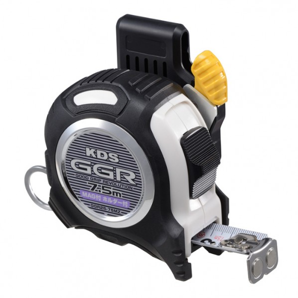 ※法人専用品※ムラテックKDS GGR25巾7．5mマグ厚爪ホルダー付 校正証明書+トレサ付（170707） GGR25-75MZ 1個
