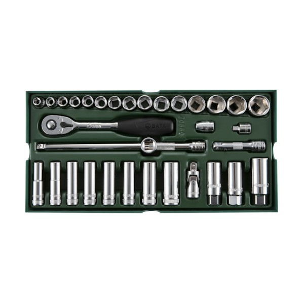 SATA 3/8DRソケット鍵仕掛ける（6角手合い）御盆入り口・入口 09902 1組