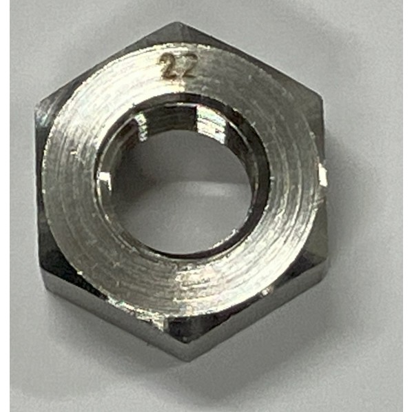 由良産商 Alloy22 六角中毒者 25-NM5(10pcs) 10本 ネジ・釘・金属素材-花・ガーデン・DIY-DIY・工具