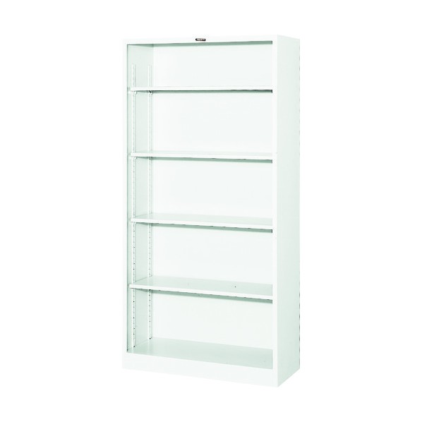 ※法人専用品※TRUSCO スタンダード書庫(D400) オープン 880XH1790 W色 410×895×1800MM WP603 1個