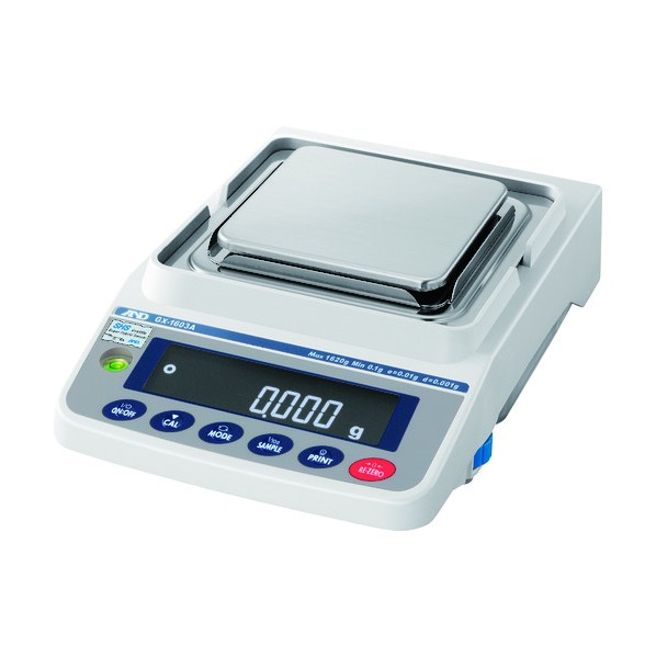 エー・アンド・ディ 校正用分銅内蔵汎用天びん GX-1603A 一般校正付 45 x 32 x 27 cm GX1603A-00A00 1個