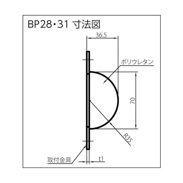 IWATA バンパープロBP31(1m) BP31-L1｜DIY FACTORY ONLINE SHOP 13,530円