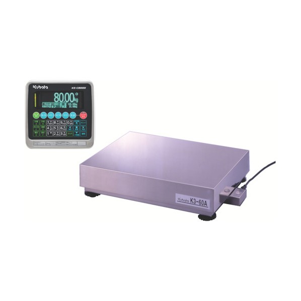 クボタ デジタル台はかり30kg KS-C8000BM/K3-30A-SS 1