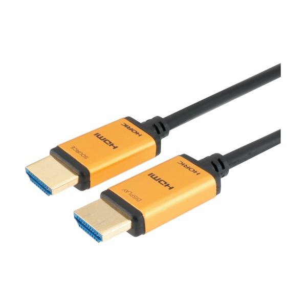 ※法人専用品※ホーリック 光ファイバー HDMIケーブル 20m ゴールド HH200-537GP HH200-537GP 1点｜DIY FACTORY ONLINE SHOP