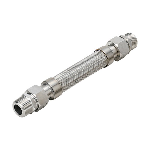 南国フレキ工業 メタルタッチオス型フレキＡＬＬＳＵＳ３０４２５Ａ×７００Ｌ NK203M-25-700 1