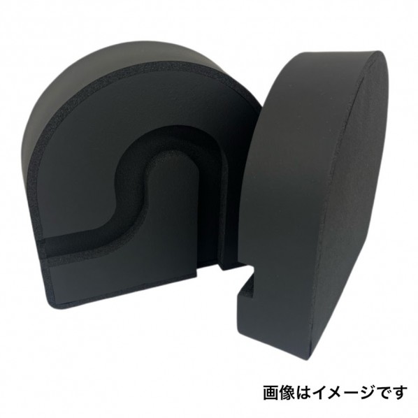 アーマフレックス ラップカバー 銅管オイルトラップ用 配管径34.9mm×厚み65mm 黒 1個|DIY FACTORY ONLINE SHOP