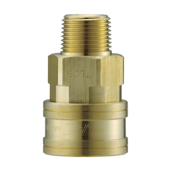 ナック クイックカップリングTL型真鍮製メネジ取付用 CTL10SM2