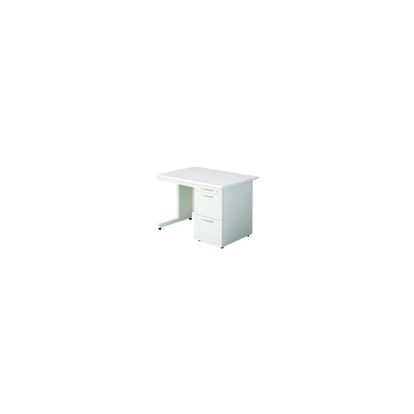 ※法人専用品※プラス 678633)リード 片袖机 LE-107A-3 WS/W4 1点|DIY FACTORY ONLINE SHOP