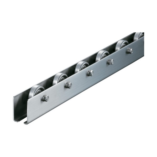 トラスコ ホイールコンベヤＳＵＳ製Φ３８Ｘ１２Ｐ７５ＸＬ２０００ V-38SUS-75-2000 1点｜DIY FACTORY ONLINE SHOP