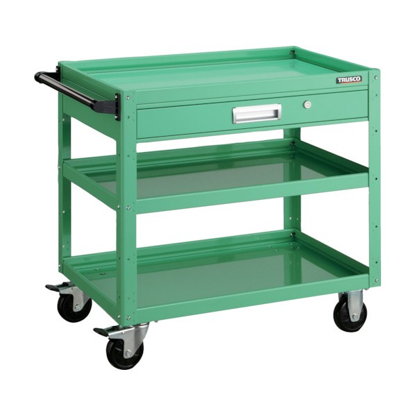 トラスコ(TRUSCO) イーグルワゴン７５０Ｘ５００ＸＨ７４０引出付ＹＧ色 EGW-773V-YG 1点