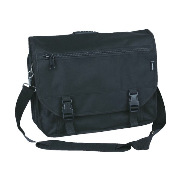 トラスコ(TRUSCO) ツール＆書類バック４００Ｘ１６５Ｘ３２０２７ポケットブラック 420 x 330 x 30 mm TTB-420R-BK 1