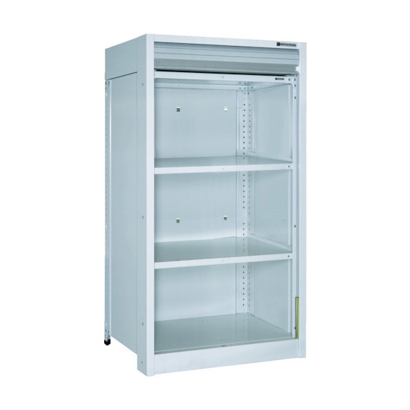 トラスコ 軽中量棚150型 シャッター付棚900×600×H1200 4段 TLA43L-24MG 1