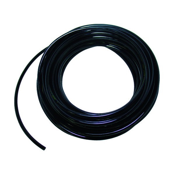 トラスコ ウレタン熱電子管 8X5.0 100M 黒 310×310×115MM TPT-0805-100BK 1個