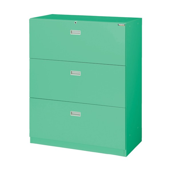 ※法人専用品※トラスコ(TRUSCO) MU型保管庫 ラテラル3段 H1110 アジャスター付 MUA-11B 1点