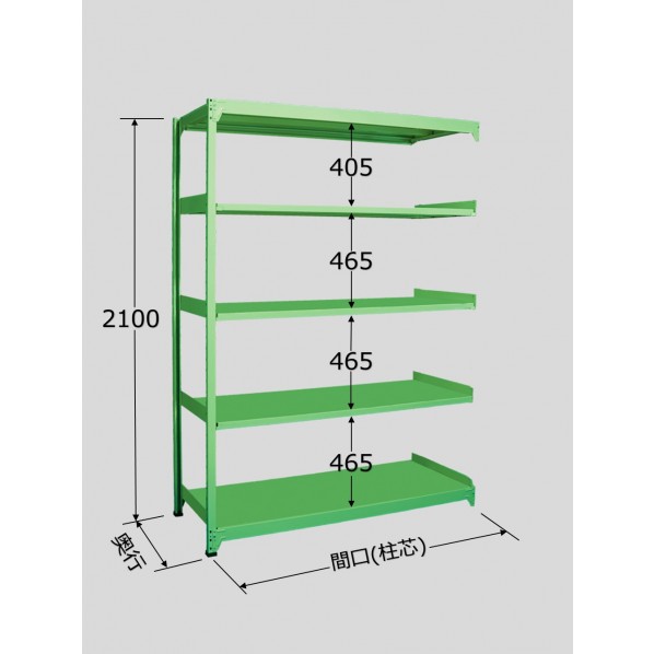 サカエラークラックW1500&times;D600&times;H2100mmグリーンRL-2545R｜DIY FACTORY ONLINE SHOP