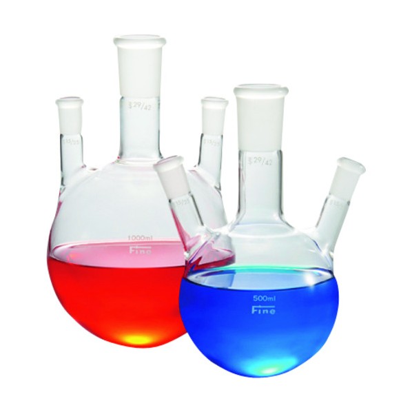 日本の首都瑠璃物の具 Fine同じよう三口瓶 1000mL 29-15 330-15-41-10 1点