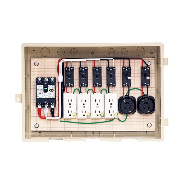 未来工業 屋外電力用仮設ボックス C15-42HC5 C15-42HC5 1点 46,141円