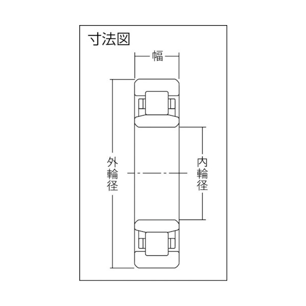 NTN NTN　円筒ころ軸受 97 x 95 x 40 mm NU314EG1C3 1