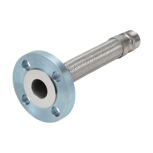 南国フレキ工業 ニップル・Ｒ式フランジ型柔軟フレキ継手ＳＳ４００４０Ａｘ３００Ｌ NK15260SA40-300 1