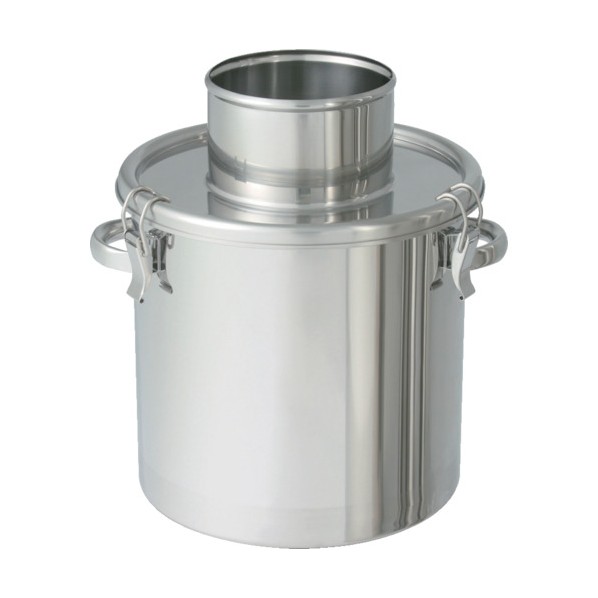 日東 ステンレスタンク粉体回収容器１５０Ａリブ付パイプ２０Ｌ FK-CTH-30-RP-150A 37,573円