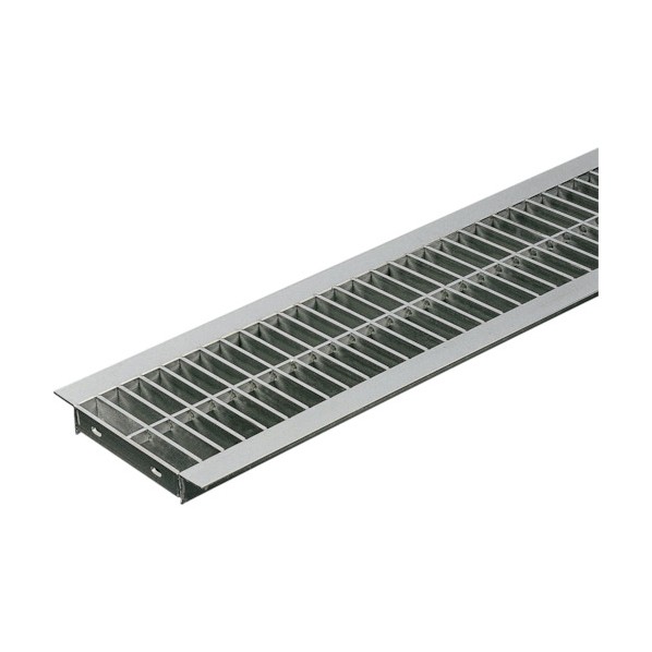 ※法人専用品※奥岡製作所 ステンレス製U字溝用グレーチング 溝幅240mm用 OSU4 25-24H(P10) 1点|DIY FACTORY ONLINE SHOP