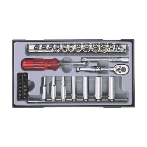 スエカゲツール スエカゲ 1/4DR.ツールキット40PC PA2400 1S